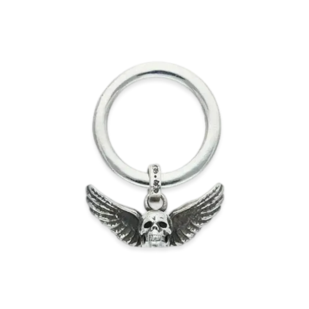 Chrome Hearts NTFL W Foti Maharia Motif Ring "Silver"