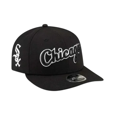 NEW ERA LP 9Fifty Felt Chicago White Sox "Black"