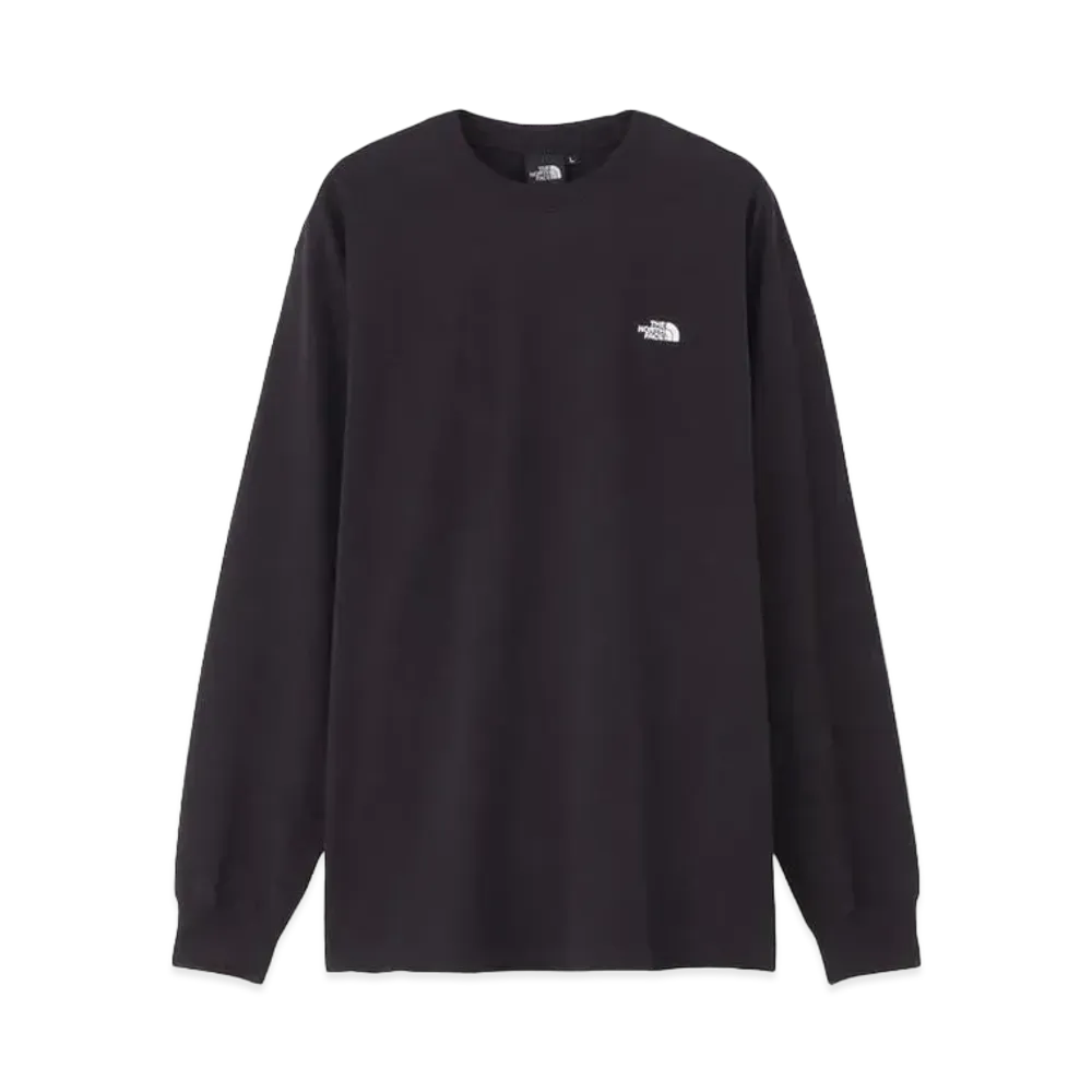 The North Face Long Sleeve Nuptse Cotton Tee "Black"