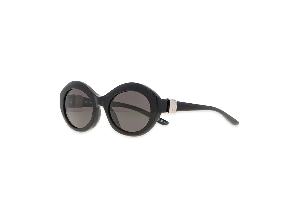 BALENCIAGA Women's Acetate Sunglasses "Black"