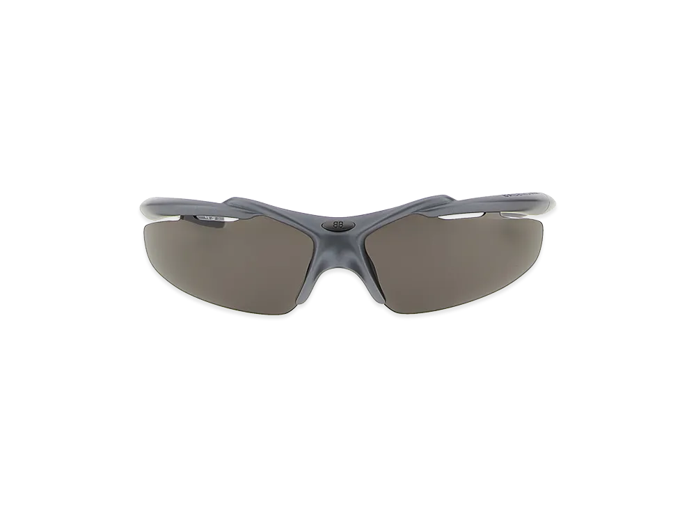 BALENCIAGA 'Turbo D-Frame' Sunglasses "Gray"