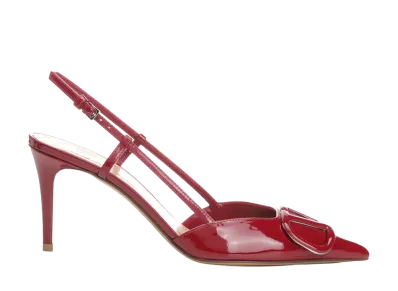 Valentino Garavani Women's Slingback V Logo Signature "Red"