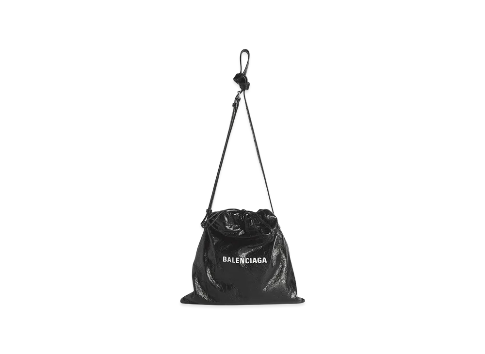 BALENCIAGA Shopper Dustbag Crossbody Pouch Medium "Black"