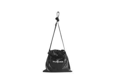 BALENCIAGA Shopper Dustbag Crossbody Pouch Medium "Black"