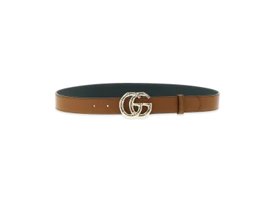 GUCCI Women's 'GG Marmont' Belt "Brown"
