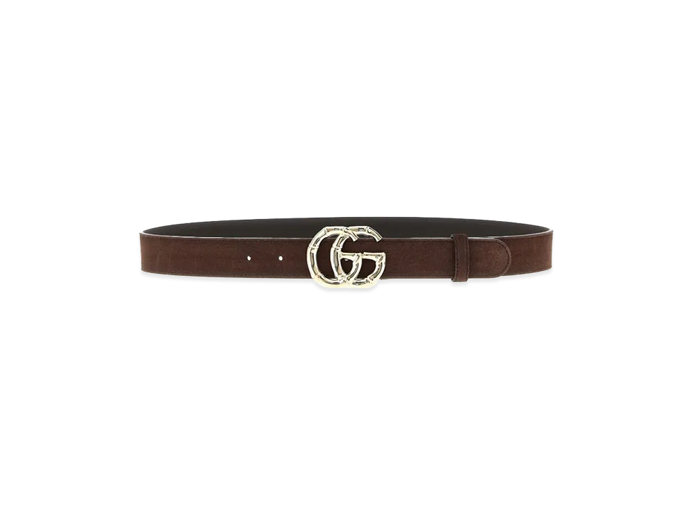 GUCCI Women's 'GG Marmont' Belt "Brown"
