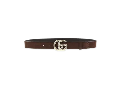 GUCCI Women's 'GG Marmont' Belt "Brown"