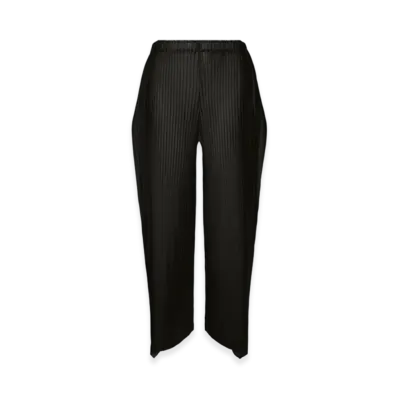 ISSEY MIYAKE Shadow Study Pleats Solid "Black"