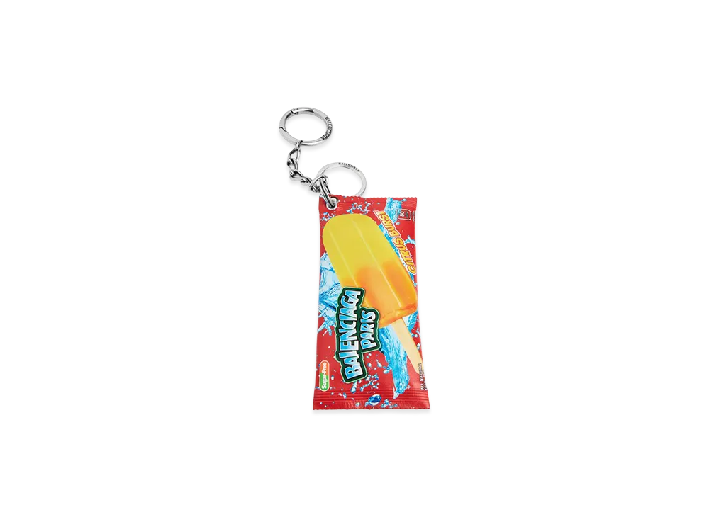 BALENCIAGA Keyring/Charm Snack Pouch "Red"