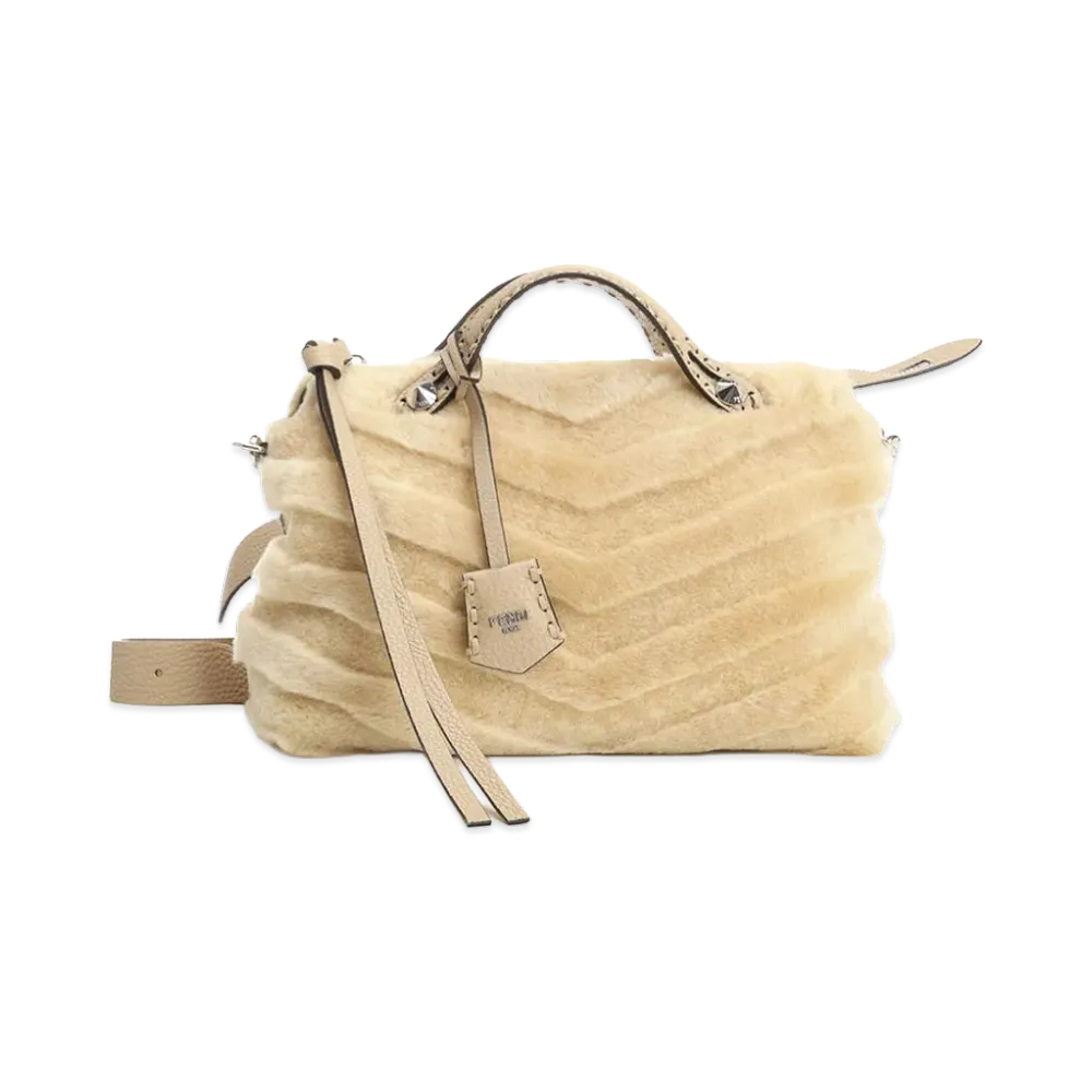 FENDI Women's Medium By The Way Selleria Bag "Beige"