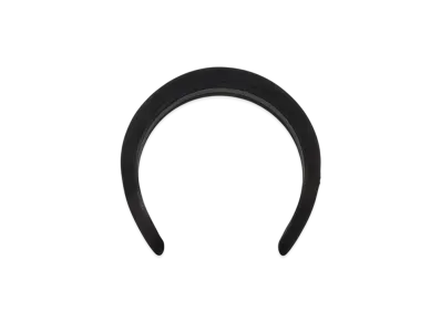 BALENCIAGA Holli Headband "Black/Shiny Silver"