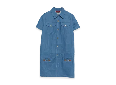 GUCCI Women's Dresses "Blue"