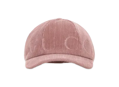 GUCCI Women's Corduroy Baseball Cap "Pink"