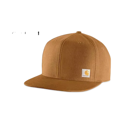 Carhartt Firm Duck Glat Brim Cap "Brown"