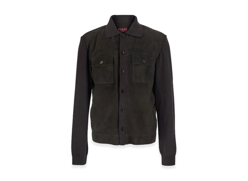 GUCCI Long Sleeve Shirt "Brown"