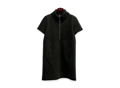 GUCCI Women's Melange Stretch Jersey Dress "Grey"