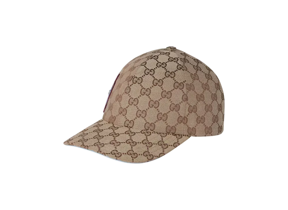 GUCCI x Yuko Higuchi GG Canvas Baseball Cap GG Canvas Japan Exclusive "Beige/Dark Brown/Light Blue"