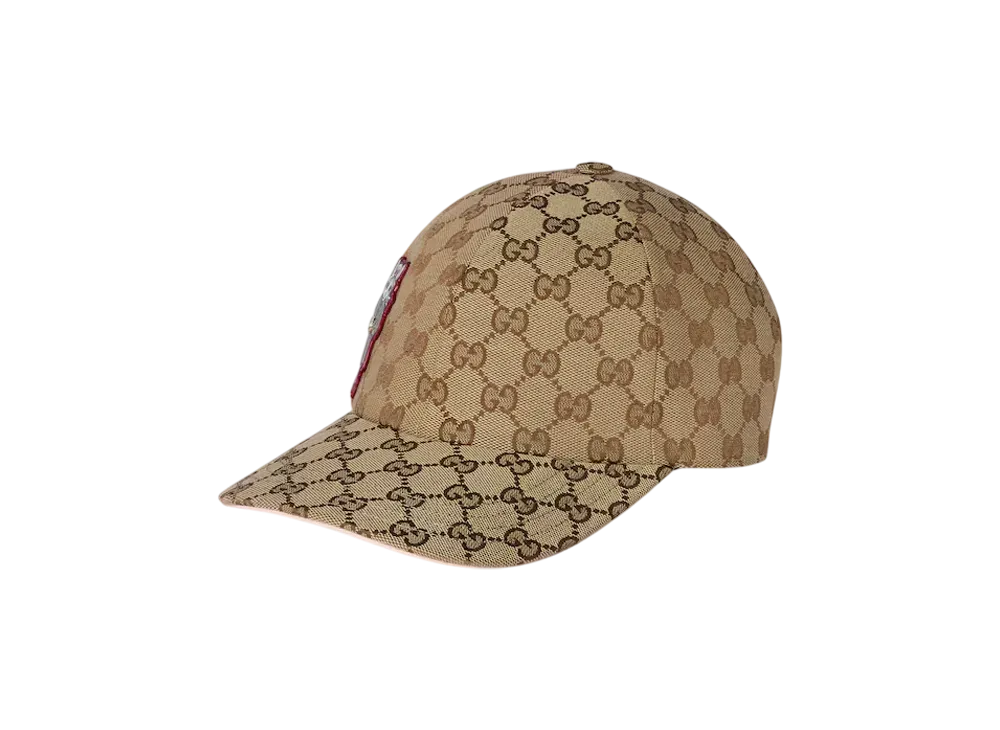 GUCCI x Yuko Higuchi GG Canvas Baseball Cap GG Canvas Japan Exclusive "Beige/Dark Brown/Light Pink"