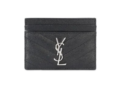 Saint Laurent Women's Wallet 'Cassandras' "Black"