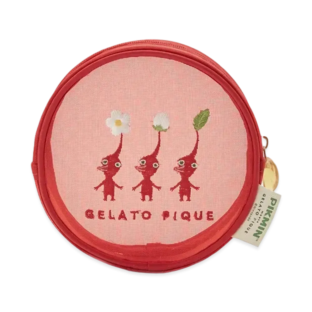 GELATO PIQUE x PIKMIN Round Pouch "Red"
