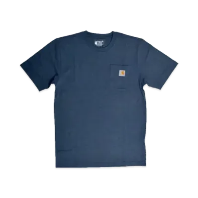 Carhartt Relaxed Fit Heavyweight Short-Sleeve Pocket T-Shirt "Cobalt Blue Heather"