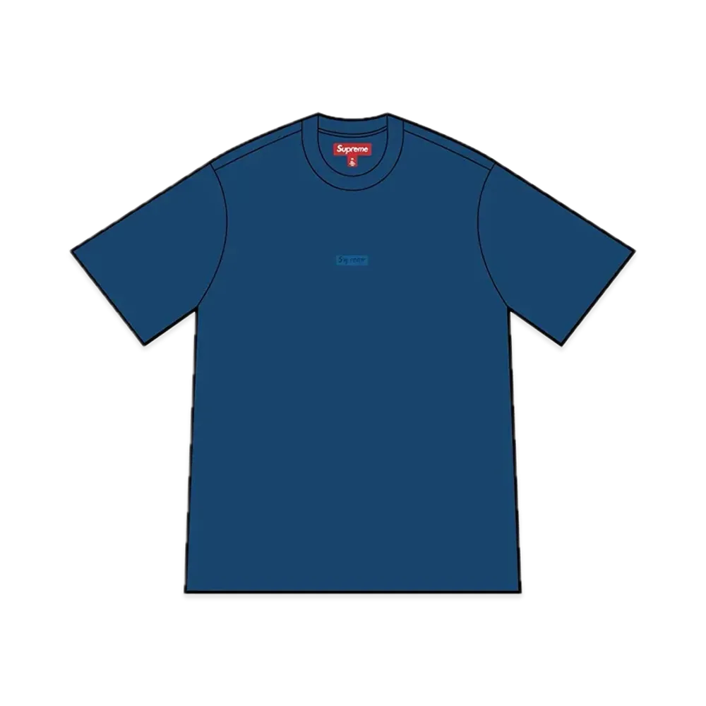 Supreme High Density Small Box S/S Top "Light Navy"