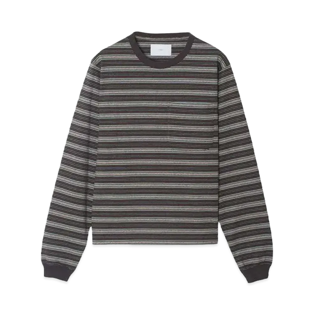SUGARHILL STRIPE LONG SLEEVE TEE "MINT STRIPE"