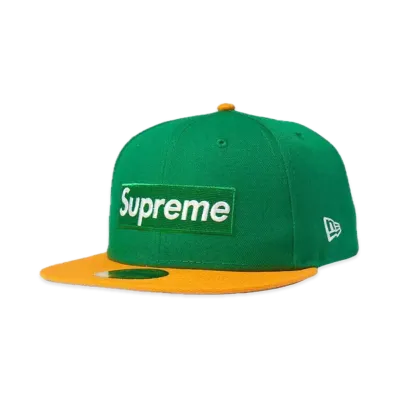 Supreme 2-Tone Box Logo New Era "Green"