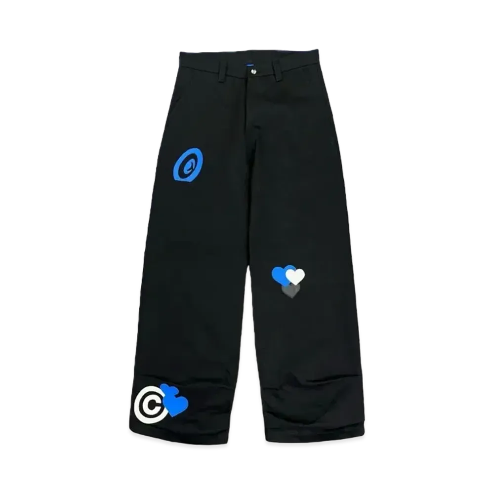 COIN PARKING DELIVERY CPD LOVE Patch Pants #12 "Black"