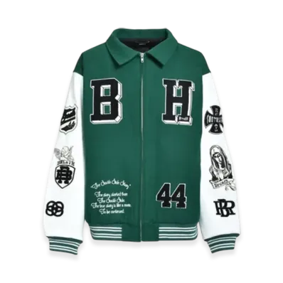 BREATH Bh Patch Stadium Jacket "Green"