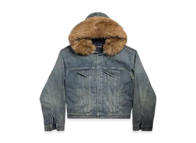 BALENCIAGA Boxy Jacket "Blue"