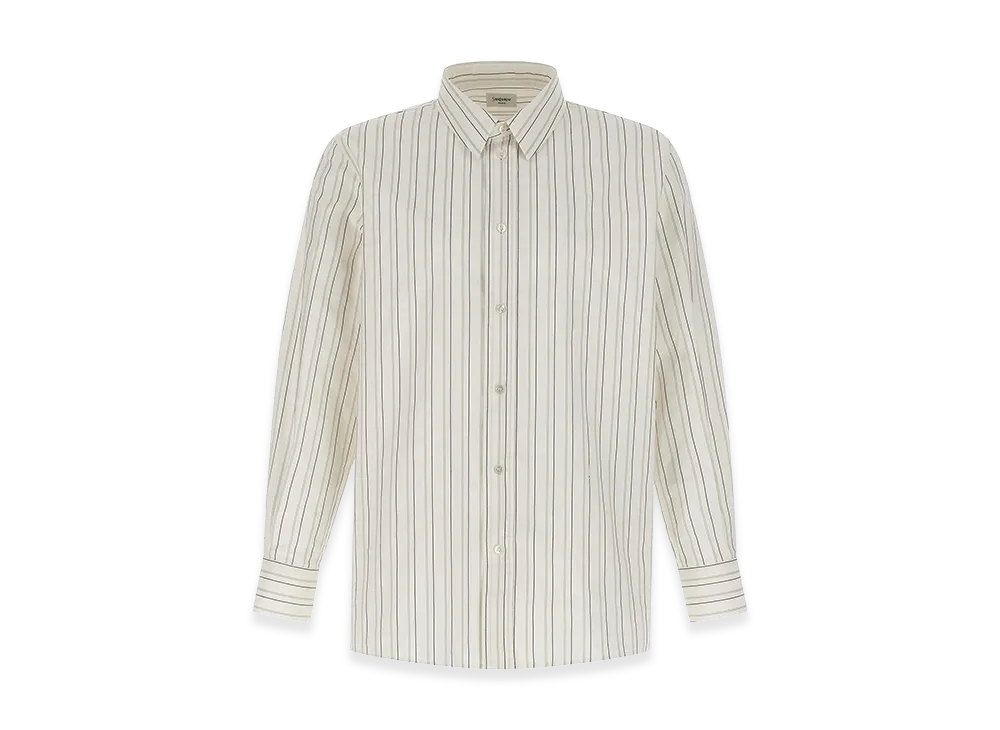 Saint Laurent Cassandre Shirt "White"
