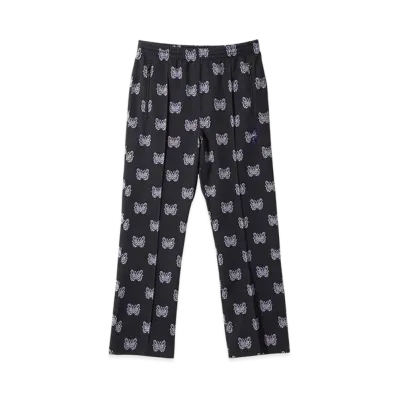 NEEDLES x KAE TANAKA Track Pant Poly Jacquard "Black"
