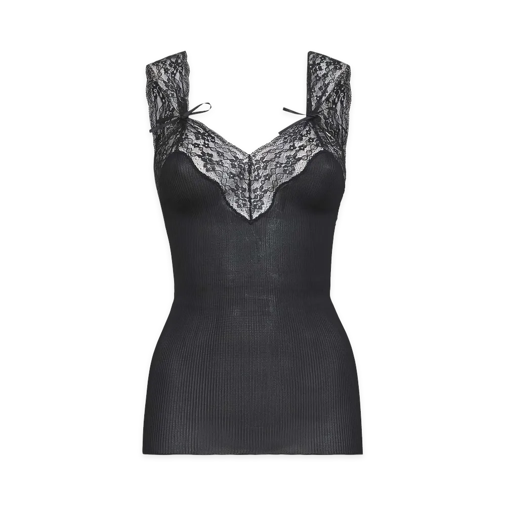 Saint Laurent Women's Top "Noir"