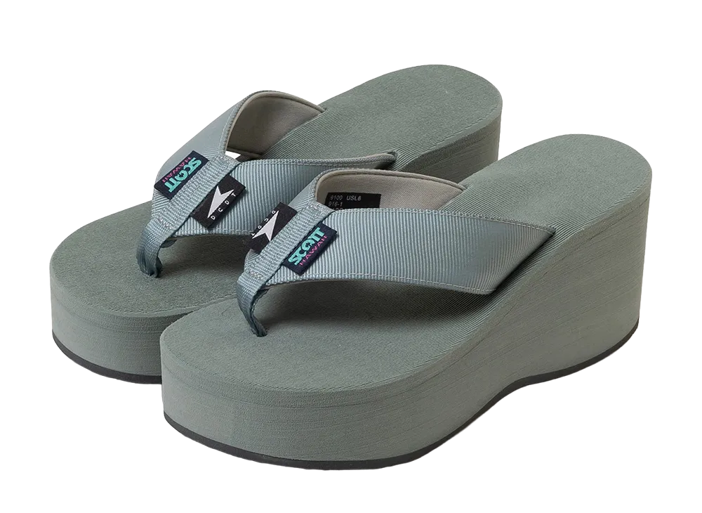 Ron Herman x DESCENDANT x Scott Hawaii Women's Wahine Sandal "Gray"