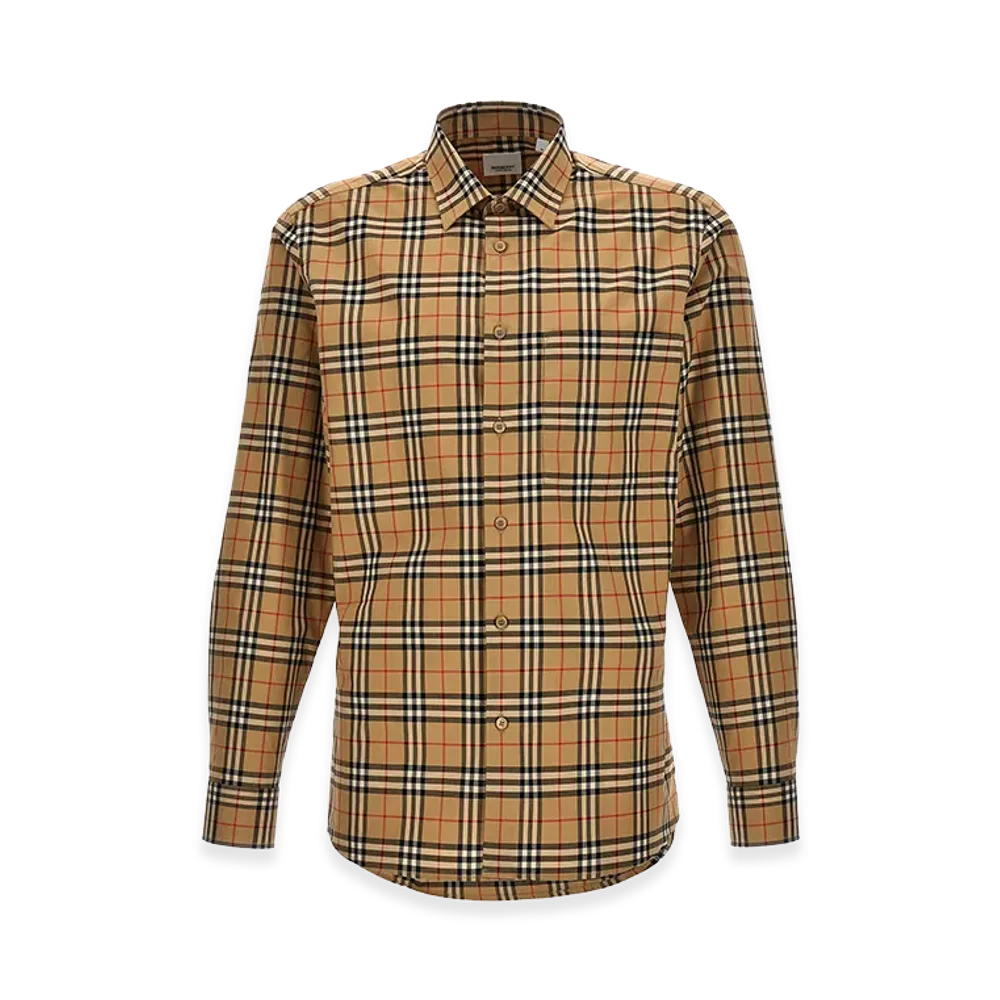 Burberry 'Simson' Shirt "Beige"