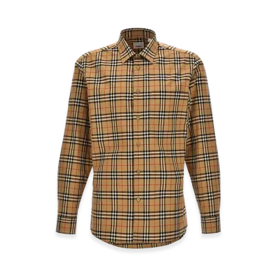 Burberry 'Simson' Shirt "Beige"