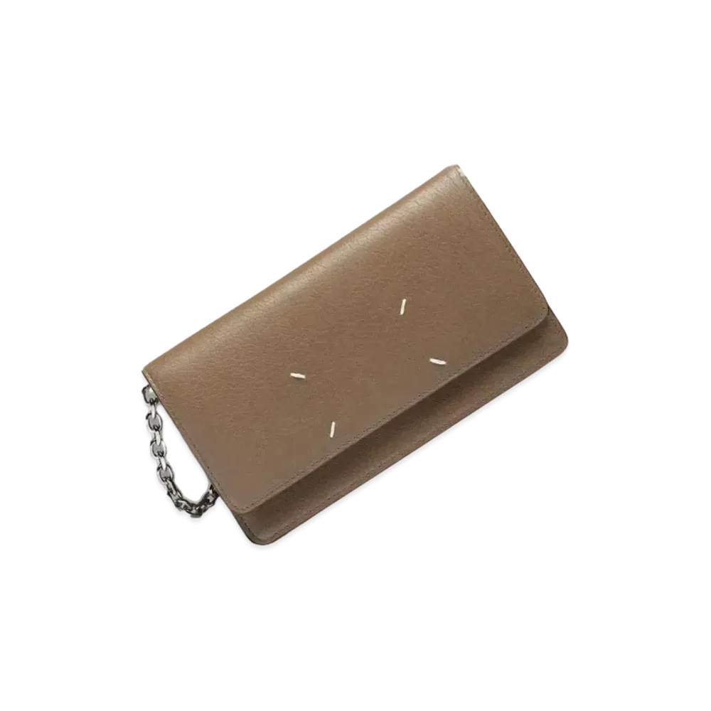 Maison Margiela Recicla Wallet Bag "Olive"