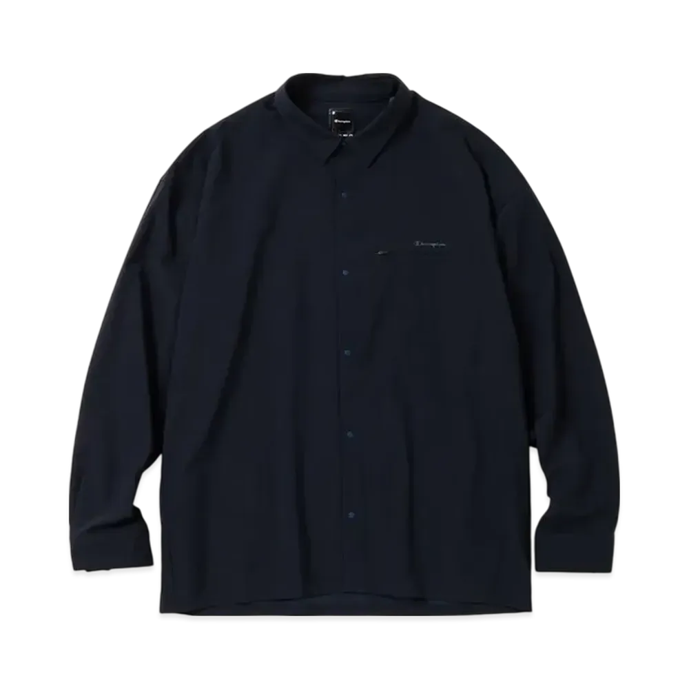 Champion Long Sleeve Shirt 25SS "Dark Navy"