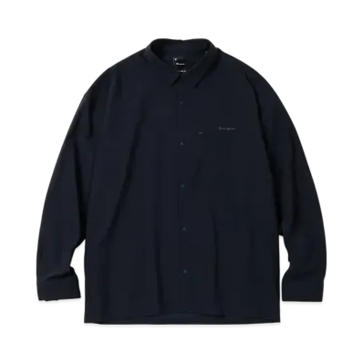 Champion Long Sleeve Shirt 25SS "Dark Navy"