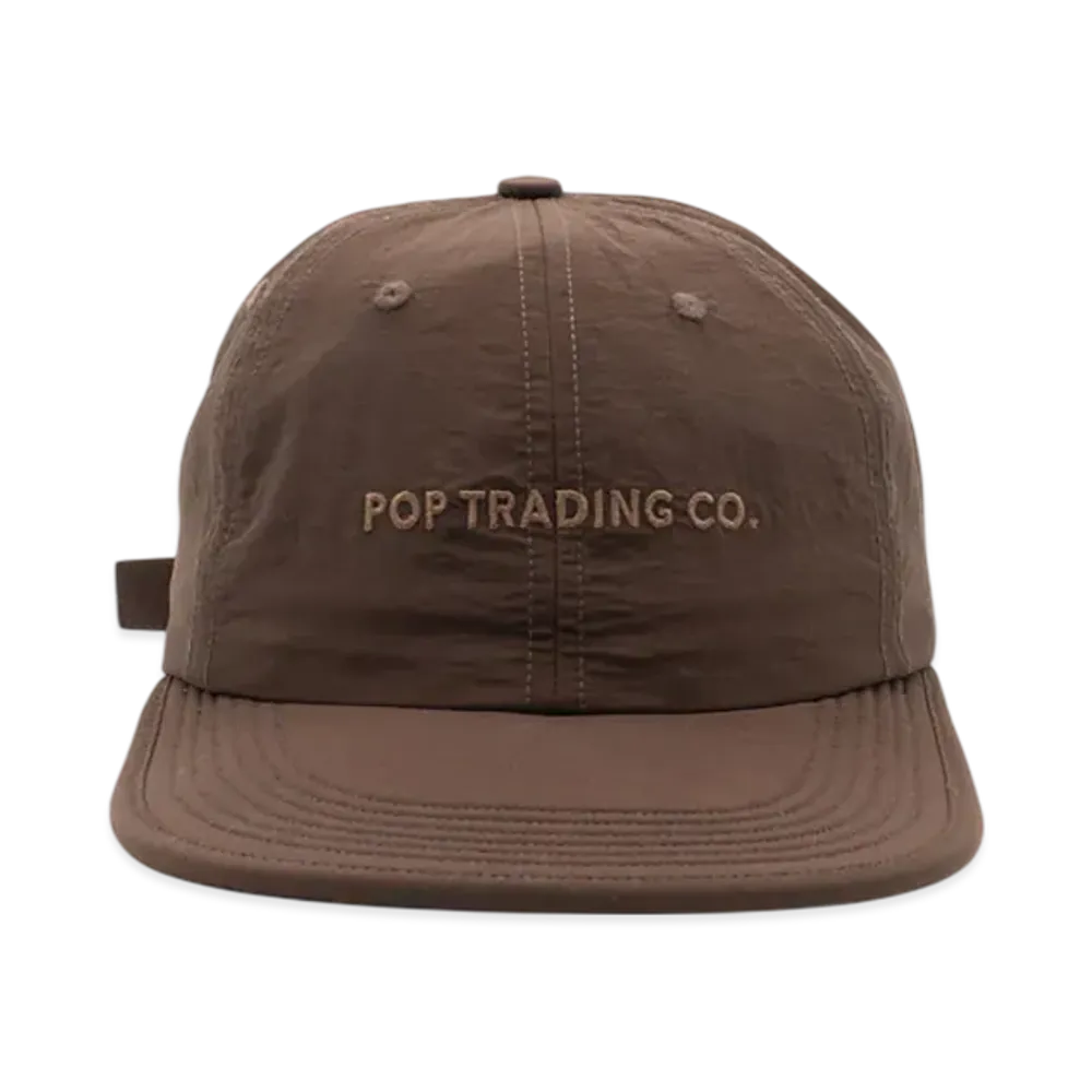 POP TRADING COMPANY Flexfoam 6Panel Hat "Brown"