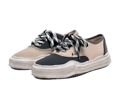 Maison MIHARA YASUHIRO BAKER OG Sole Multi Color Canvas Low-top Sneaker "Black/White"