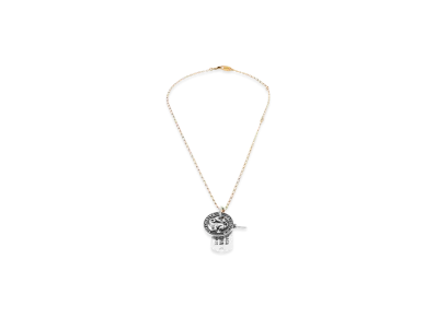 BALENCIAGA Horoscope Capricorn Necklace "Gold/Silver"