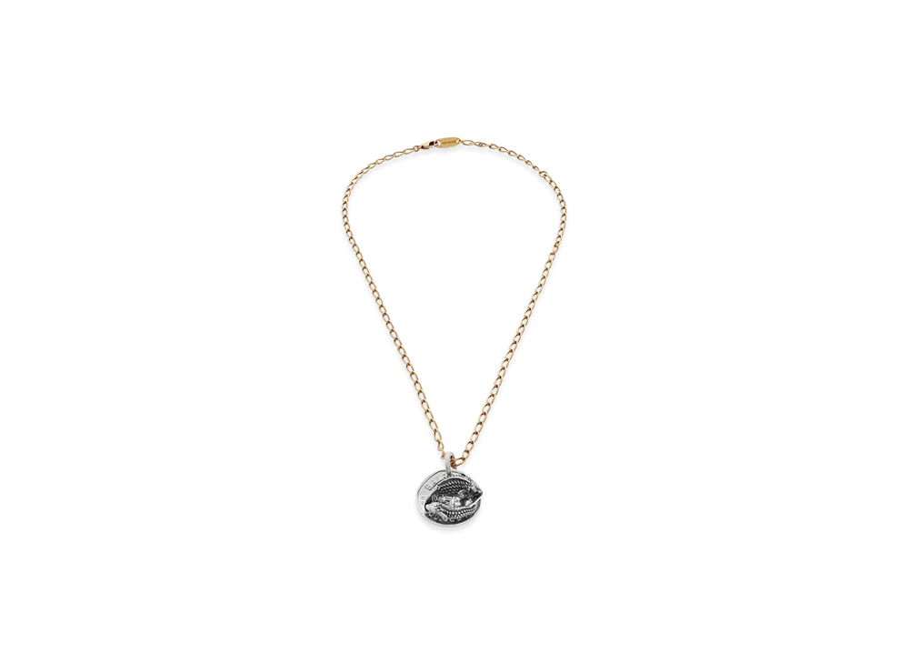 BALENCIAGA Horoscope Pisces Necklace "Gold/Silver"