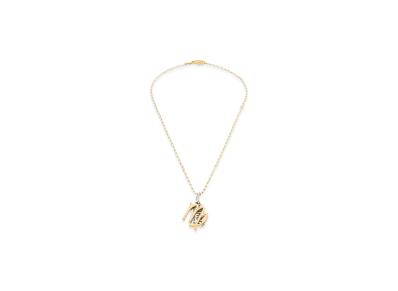 BALENCIAGA Horoscope Virgo Necklace "Gold/Silver"