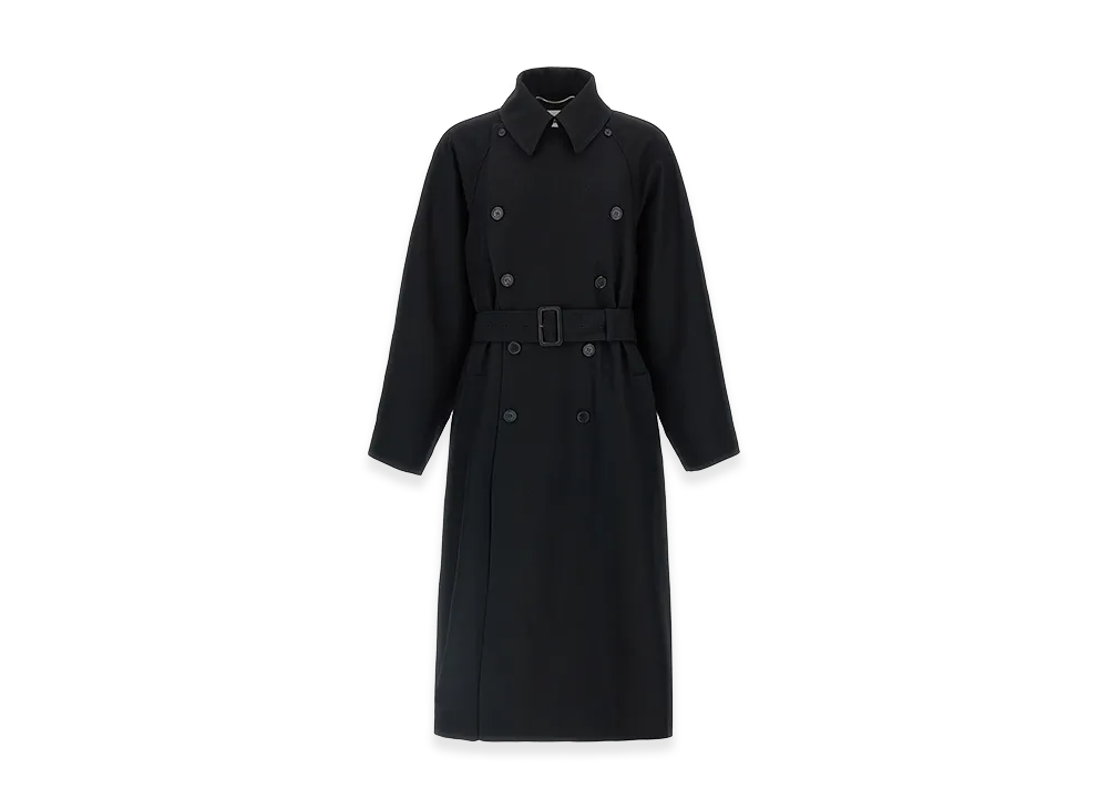 B (目立った傷や汚れなし)】サンローランパリ 581137 Y7D30 ﾌﾞﾗｯｸ ｳｰﾙ