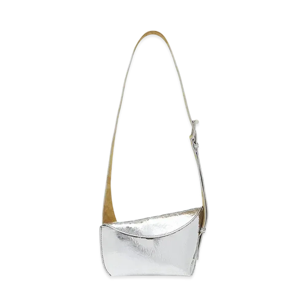 Alexander McQUEEN T Bar Sling Bag "Silver"