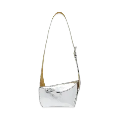 Alexander McQUEEN T Bar Sling Bag "Silver"