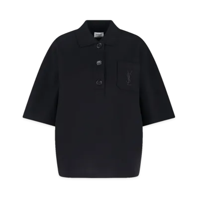 Saint Laurent Women's Polo "Black"