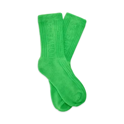 LOEWE x On Socks in Cotton "Green"